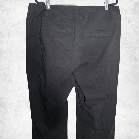 Studio by Torrid Black Dress Pants 20R Plus High Rise Straight Leg Suit Trousers - Picture 6 of 7